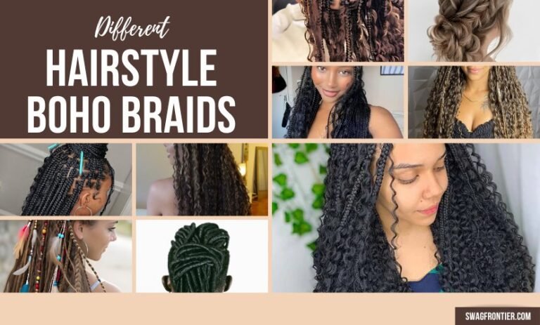 10 Best Boho Braids Hairstyles in 2026: Styles, Prices & Latest Trends Boho braids hairstyles collage featuring knotless braids, curly ends, Fulani braids, and textured bohemian braid styles