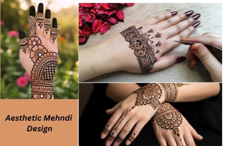 Aesthetic Mehndi Design