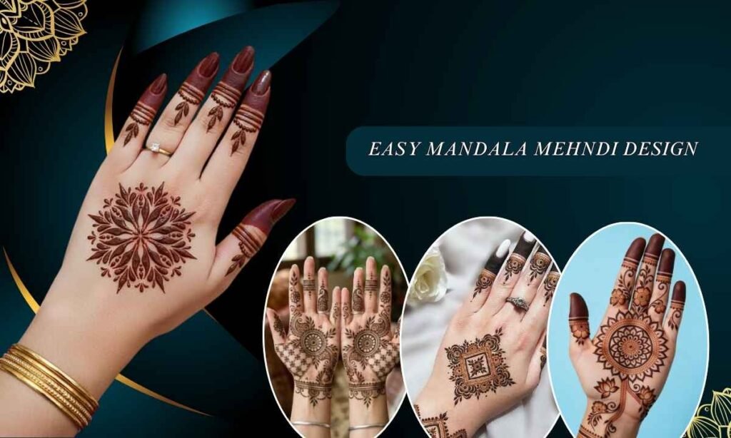 Easy Mandala Mehndi Design